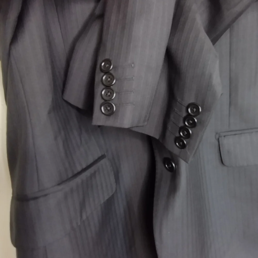 Ermenegildo Zegna Saks Fifth Avenue Classic Wool Office Sport Coat Blazer Sz 44R - Picture 9 of 16